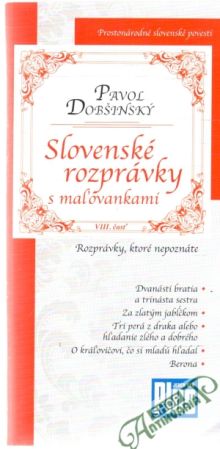 Obal knihy Slovenské rozprávky s maľovankami VIII. časť