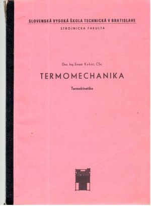 Obal knihy Termomechanika - Termokinetika
