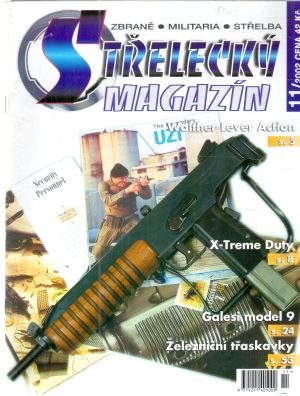 Obal knihy Střelecký magazín 11/2002