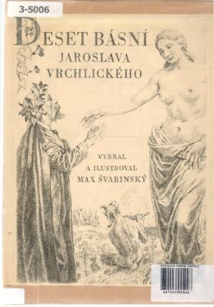 Obal knihy Deset básní Jaroslava Vrchlického