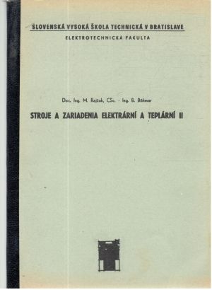 Obal knihy Stroje a zariadenia elektrární a teplární II.