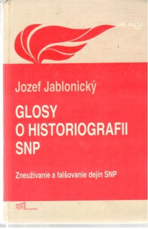 Obal knihy Glosy o historiografii SNP