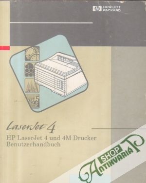 Obal knihy HP LaserJet 4 und 4M Drucker Benutzerhandbuch
