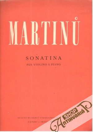 Sonatina - Martinú B.