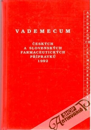 Obal knihy Vademecum českých a slovenských farmaceutických přípravku