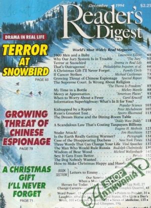 Obal knihy Reader´s Digest 12/1994