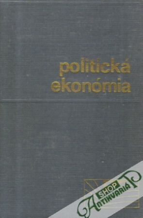 Obal knihy Politická ekonómia