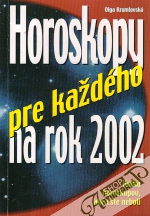 Obal knihy Horoskopy pre každého na rok 2002