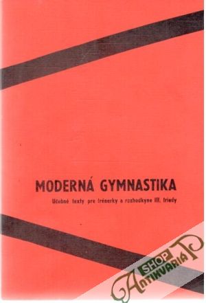 Obal knihy Moderná gymnastika