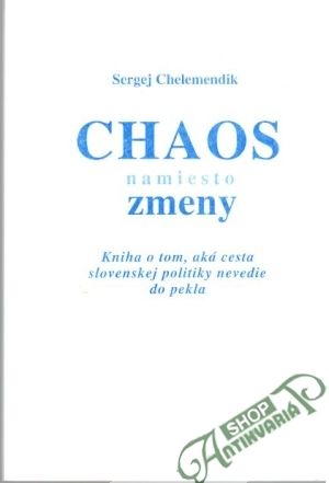 Obal knihy Chaos namiesto zmeny