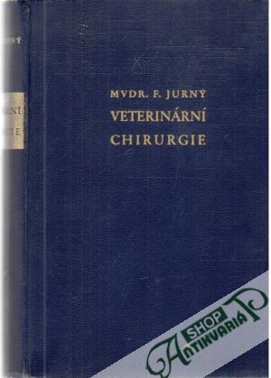Obal knihy Veterinární chirurgie