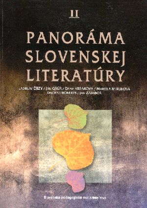 Obal knihy Panoráma slovenskej literatúry II.