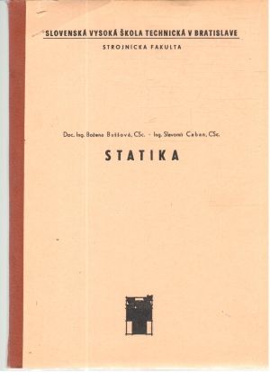 Obal knihy Statika