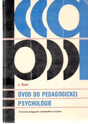 Obal knihy Úvod do pedagogickej psychológie