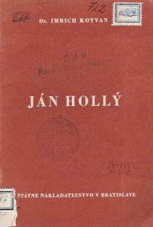 JÁN HOLLÝ - Kotvan Imrich