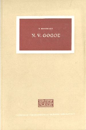 Obal knihy N. V. Gogoľ