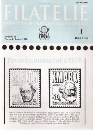Obal knihy FILATELIE 1978
