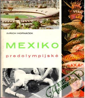 Obal knihy Mexiko predolympijské
