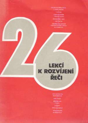 26 LEKCÍ K ROZVÍJENÍ ŘEČI