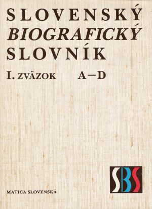 Obal knihy Slovenský biografický slovník I-IV.