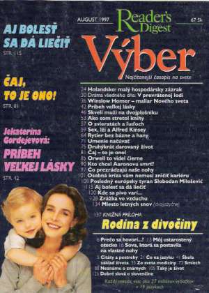 Obal knihy Readers Digest Výber 8/1997