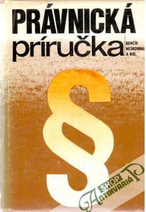 Obal knihy Právnická príručka