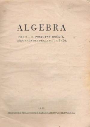 Algebra - Kolektív autorov