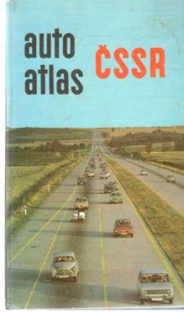 Obal knihy Autoatlas ČSSR