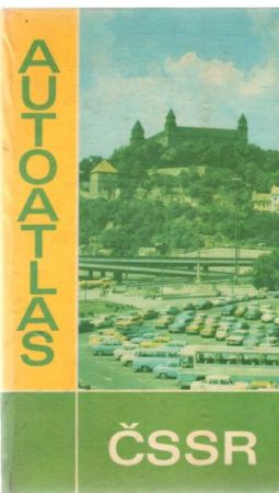 Obal knihy Autoatlas ČSSR