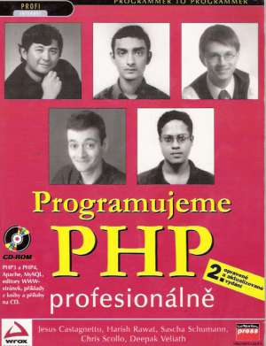 Obal knihy Programujeme PHP profesionálně