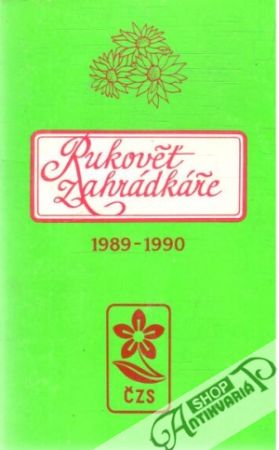 Obal knihy Rukověť záhradkáře 1989-1990