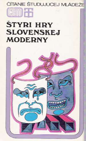 Obal knihy Štyri hry slovenskej moderny