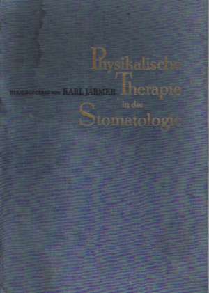 Obal knihy Physikalische therapie in der stomatologie