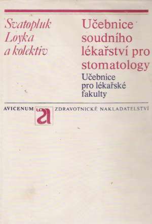 Obal knihy Učebnice soudního lékařství pro stomatology