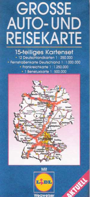 Obal knihy Grosse auto - und reisekarte