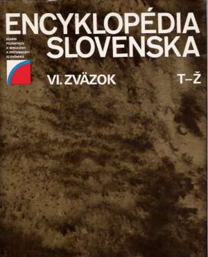 Obal knihy Encyklopédia Slovenska VI. zväzok T-Ž