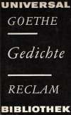 Goethe J.W. - Gedichte