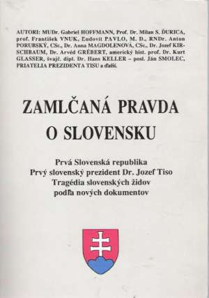 Obal knihy Zamlčaná pravda o Slovensku