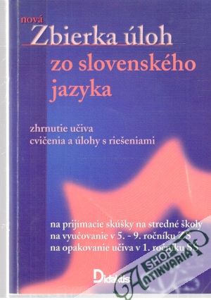 Obal knihy Zbierka úloh zo slovenského jazyka
