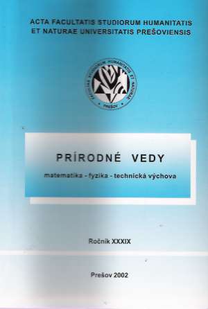 Obal knihy PRÍRODNÉ VEDY MATEMATIKA - FYZIKA - TECHNICKÁ VÝCHOVA