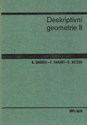Obal knihy Deskriptivní geometrie II.