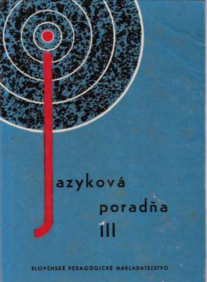 Obal knihy JAZYKOVÁ PORADŇA III.