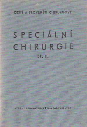 Obal knihy Speciální chirurgie II.