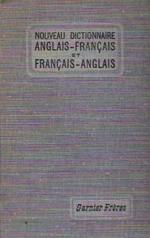 Obal knihy Nouveau Dictionnaire Anglais-Francais et Francais-Anglais