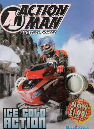 Obal knihy ACTION MAN - ANNUAL 2003 - ICE COLD ACTION