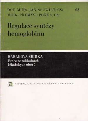 Obal knihy Regulace syntézy hemoglobinu