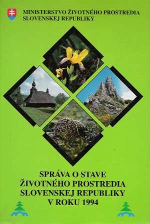 Obal knihy Správa o stave životného prostredia SR v roku 1994