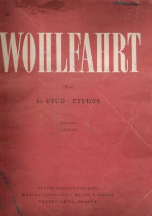 60 ETUD - VIOLINO SOLO - Wohlfahrt F.