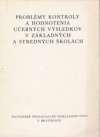 Kocka M. - Problémy kontroly a hodnotenia učebných výsledkov v ZŠ a SŠ