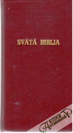 Obal knihy Svätá Biblia